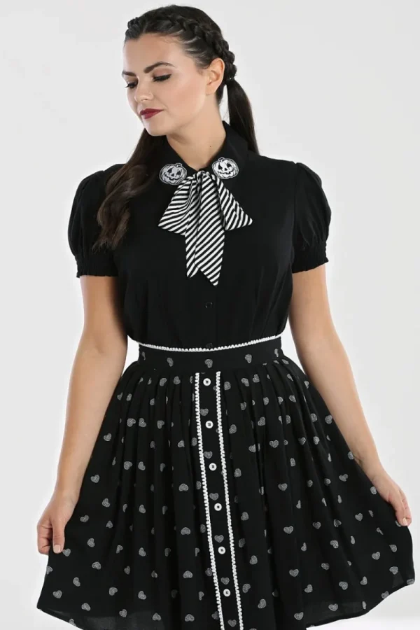 Hell Bunny Tops | Blouses>Skelli Blouse