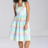 Hell Bunny Dresses | Dresses With Pockets>Skye Midi Dress Multi