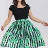 Hell Bunny Skirts | Skirts>Solana 50's Skirt Black