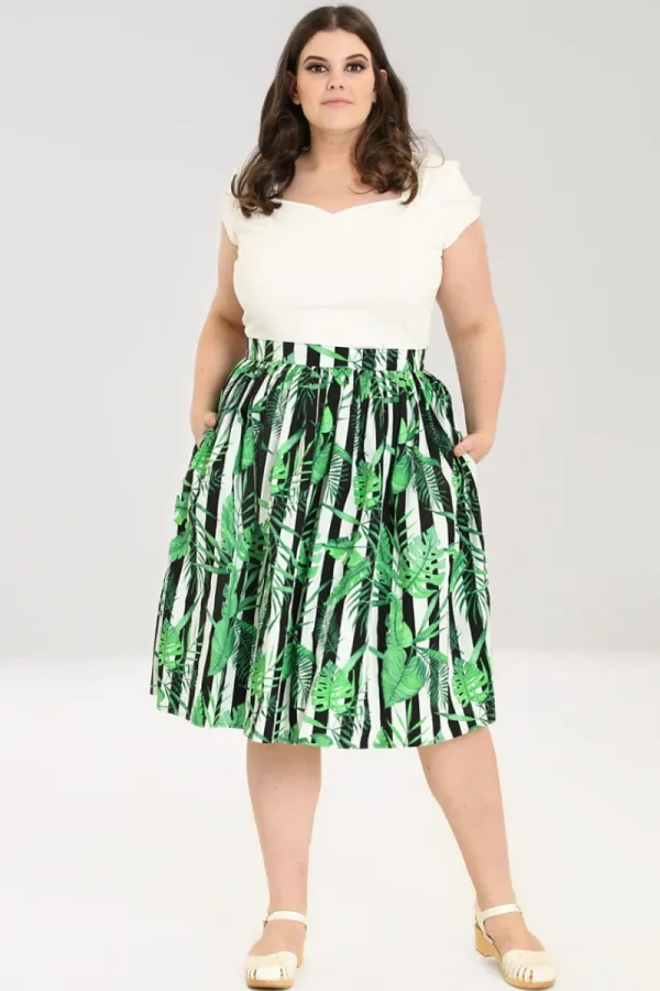 Hell Bunny Skirts | Skirts>Solana 50's Skirt Black