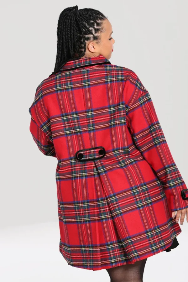 Hell Bunny Coats & Jackets>Stanley Coat Red