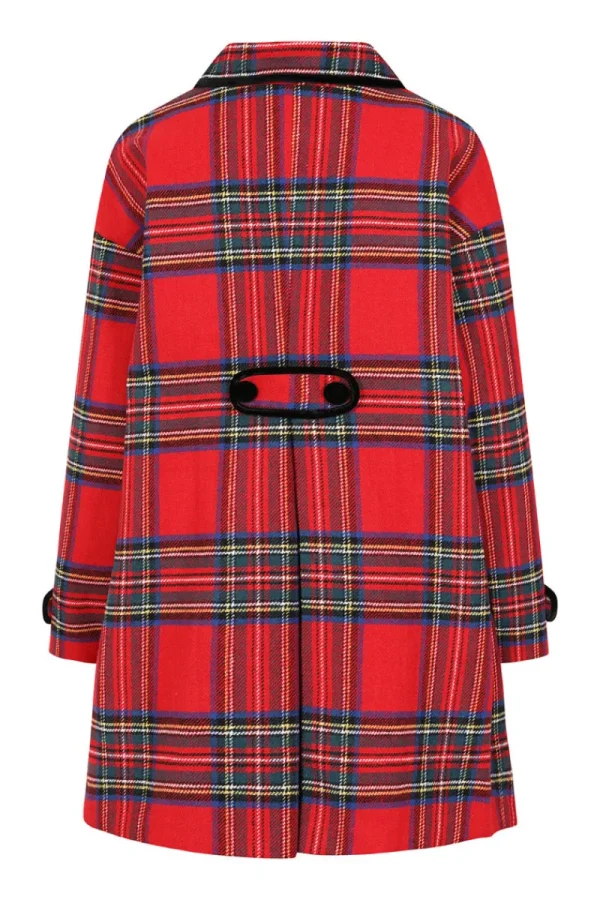 Hell Bunny Coats & Jackets>Stanley Coat Red