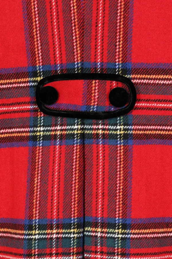 Hell Bunny Coats & Jackets>Stanley Coat Red