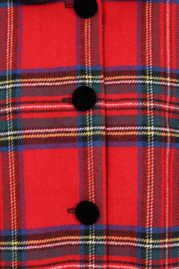 Hell Bunny Coats & Jackets>Stanley Coat Red