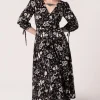 Hell Bunny Dresses | Midi Dresses>Star Sign Midi Dress Black