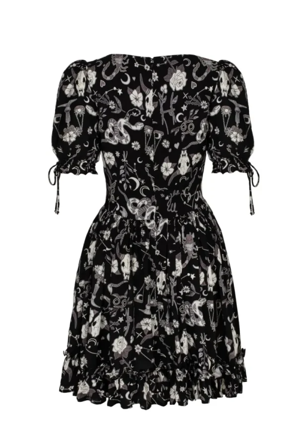 Hell Bunny Dresses | Mini Dresses>Star Sign Mini Dress Black