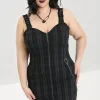 Hell Bunny Dresses | Dresses>Storm Mini Dress Grey