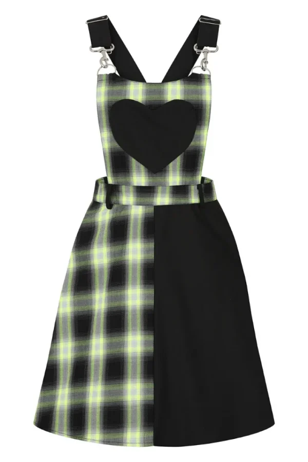 Hell Bunny Dresses | Dresses>Tammy Pinafore Dress Black