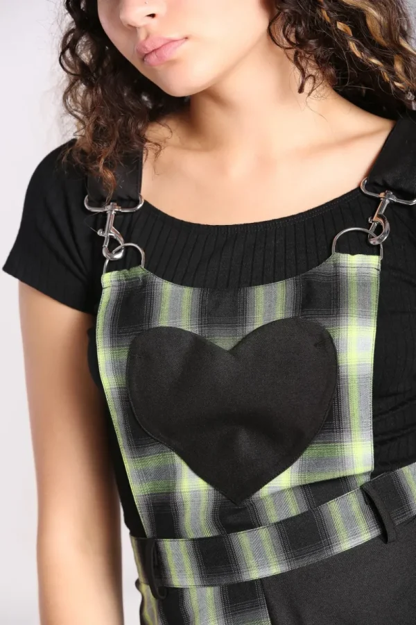 Hell Bunny Dresses | Dresses>Tammy Pinafore Dress Black