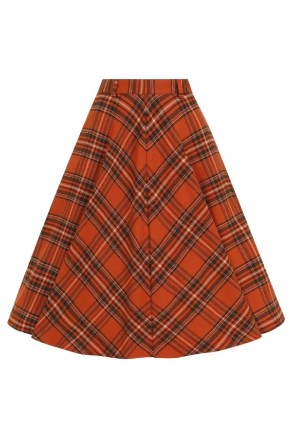 Hell Bunny Skirts | Skirts>Tawny Skirt Brown