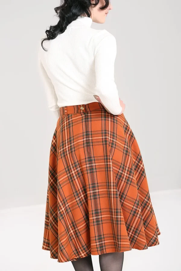 Hell Bunny Skirts | Skirts>Tawny Skirt Brown