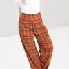 Hell Bunny Trousers & Shorts | Trousers & Shorts>Tawny Trousers Brown