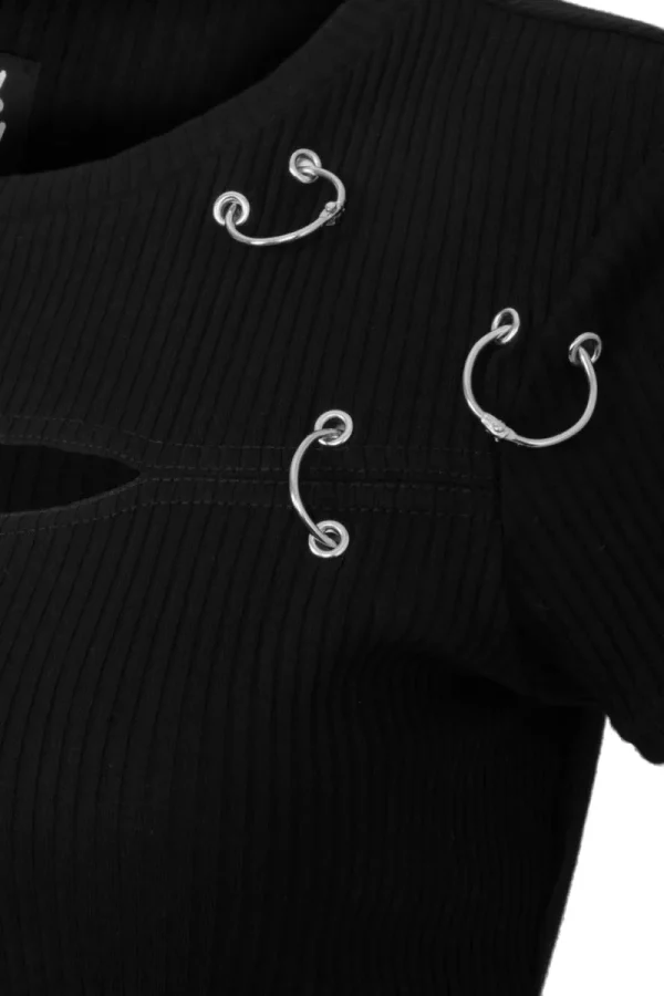 Hell Bunny Tops | Tops>Taylor Top Black