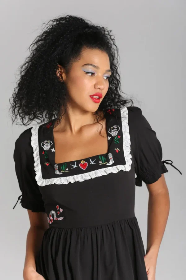 Hell Bunny Dresses | Maxi Dresses>Tessie Maxi Dress Black