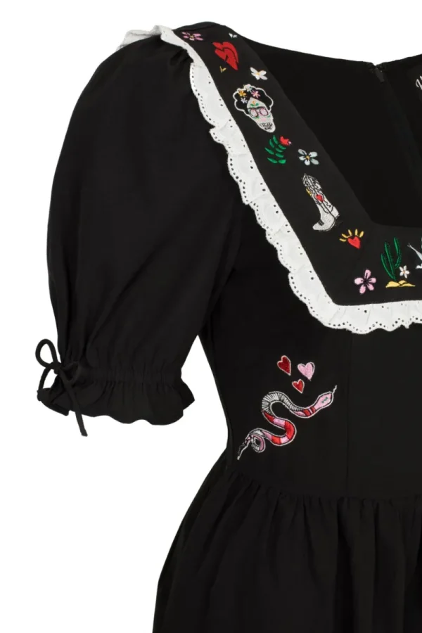 Hell Bunny Dresses | Maxi Dresses>Tessie Maxi Dress Black