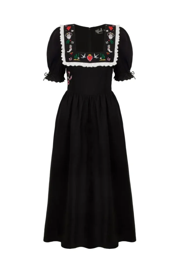 Hell Bunny Dresses | Maxi Dresses>Tessie Maxi Dress Black