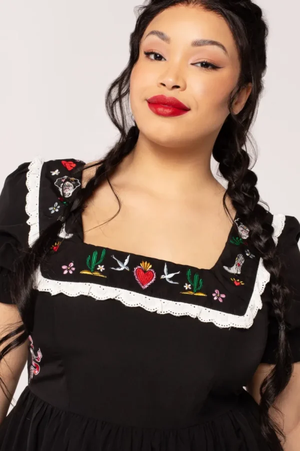 Hell Bunny Dresses | Maxi Dresses>Tessie Maxi Dress Black