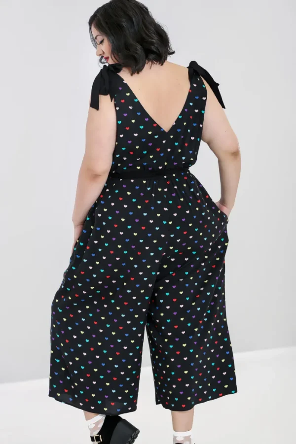 Hell Bunny Jumpsuits & Playsuits | Jumpsuits & Playsuits>True Love Jumpsuit Black