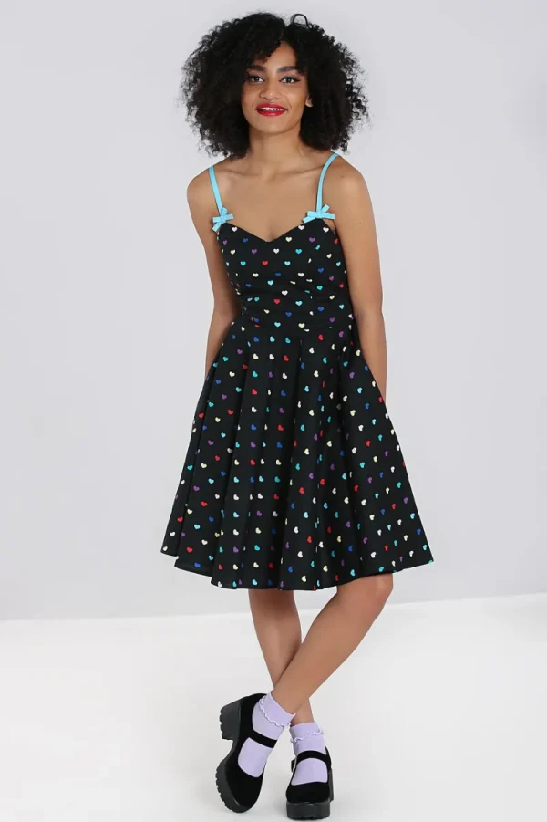 Hell Bunny Dresses | Dresses>True Love Mid Dress Black