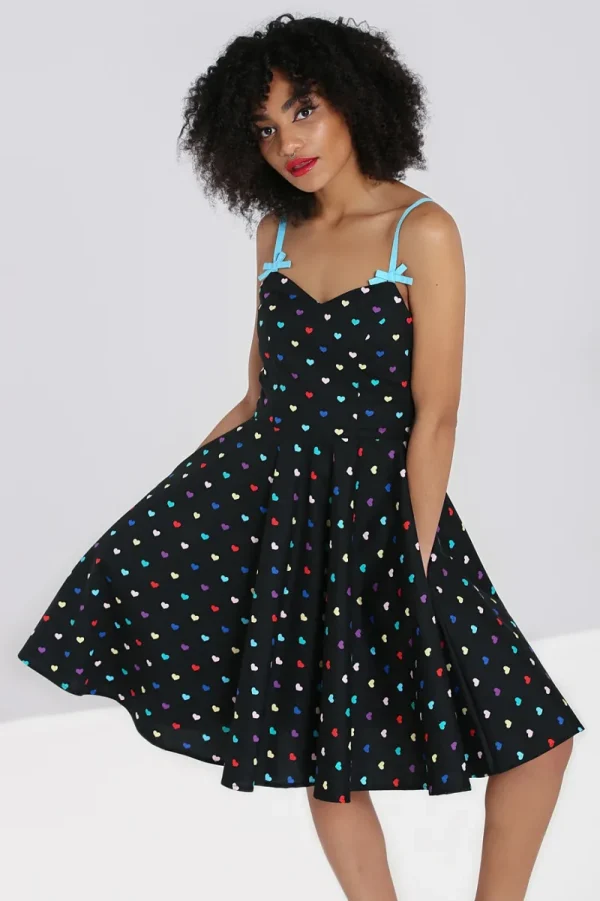 Hell Bunny Dresses | Dresses>True Love Mid Dress Black