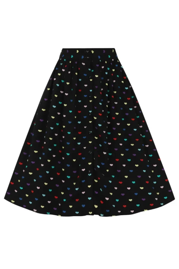 Hell Bunny Skirts | Skirts>True Love Skirt Black
