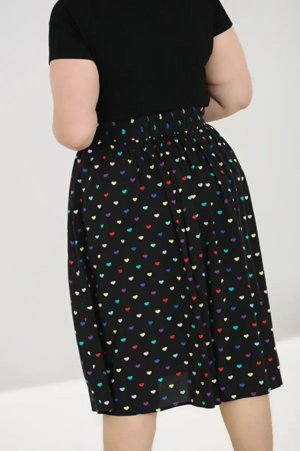 Hell Bunny Skirts | Skirts>True Love Skirt Black