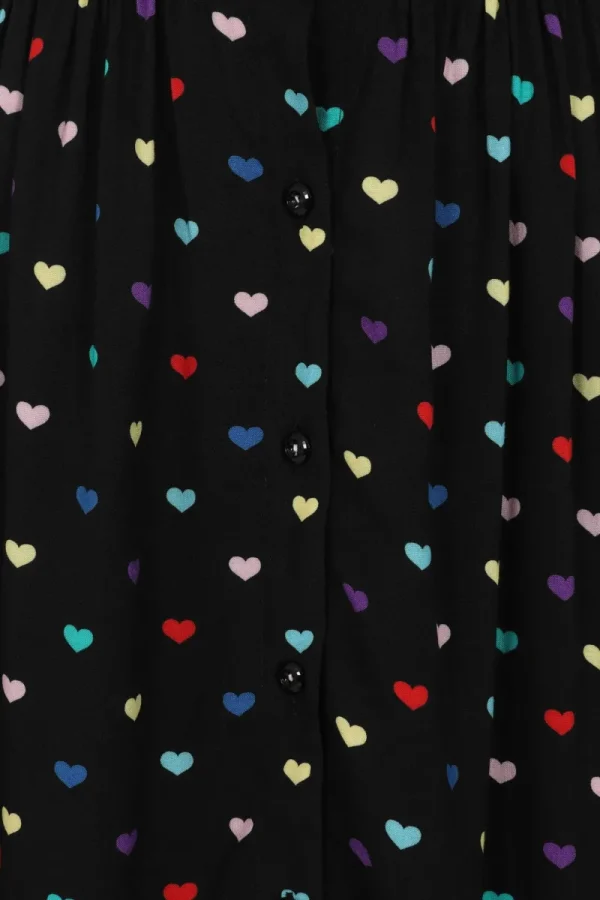Hell Bunny Skirts | Skirts>True Love Skirt Black