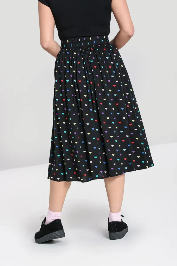 Hell Bunny Skirts | Skirts>True Love Skirt Black