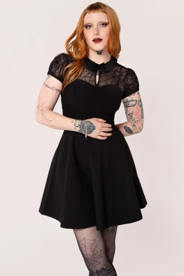 Hell Bunny Dresses | Mini Dresses>Viola Dress Black