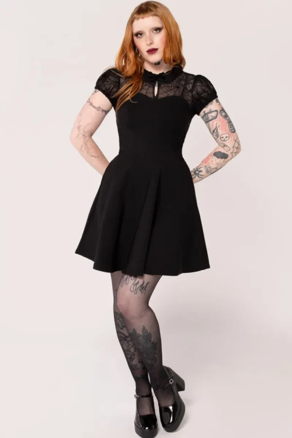 Hell Bunny Dresses | Mini Dresses>Viola Dress Black