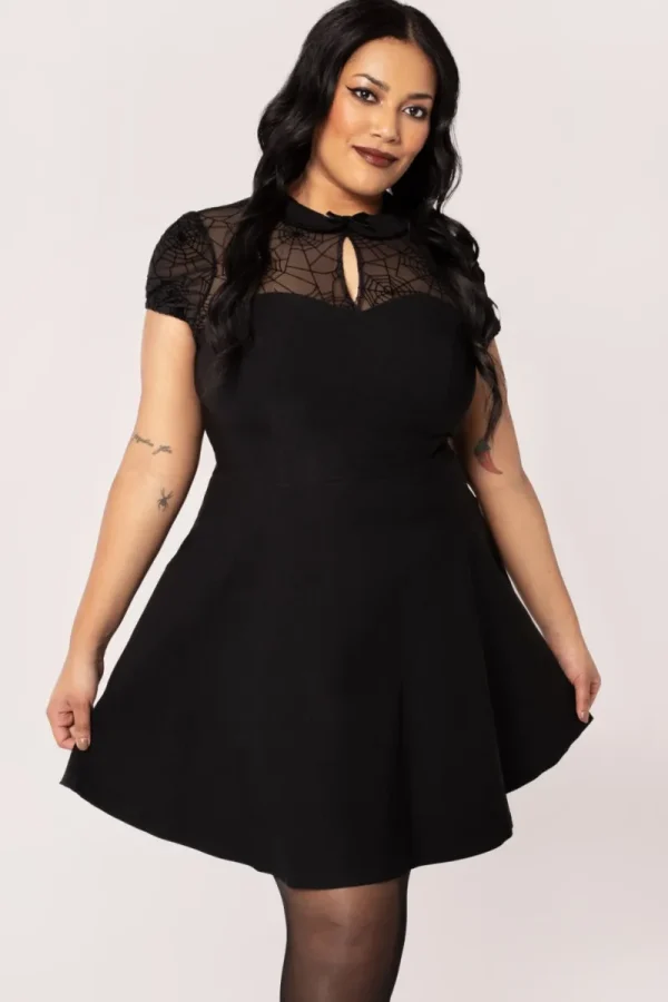 Hell Bunny Dresses | Mini Dresses>Viola Dress Black