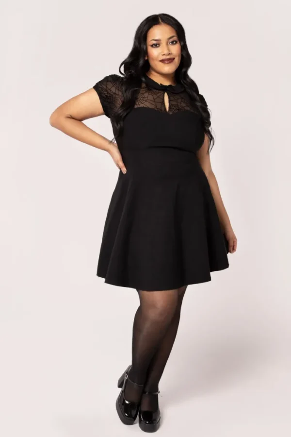 Hell Bunny Dresses | Mini Dresses>Viola Dress Black