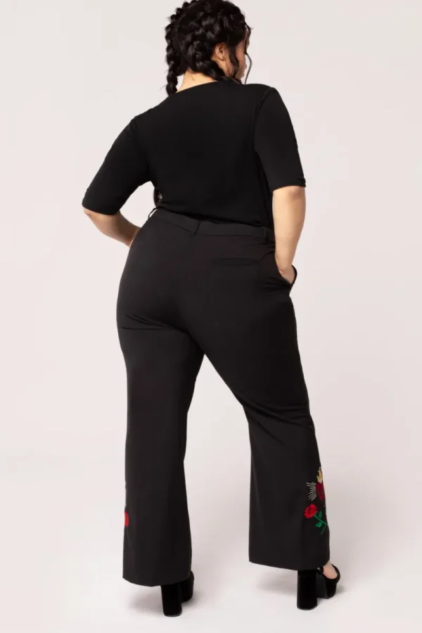 Hell Bunny Trousers & Shorts | Trousers & Shorts>Viva Maria Trousers Black