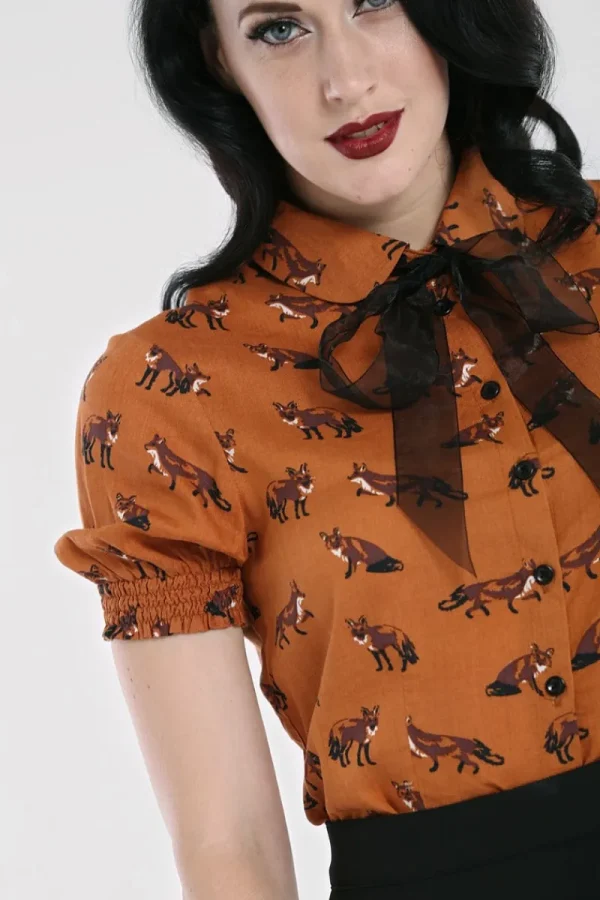 Hell Bunny Tops | Blouses>Vixey Blouse
