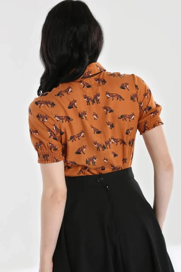 Hell Bunny Tops | Blouses>Vixey Blouse