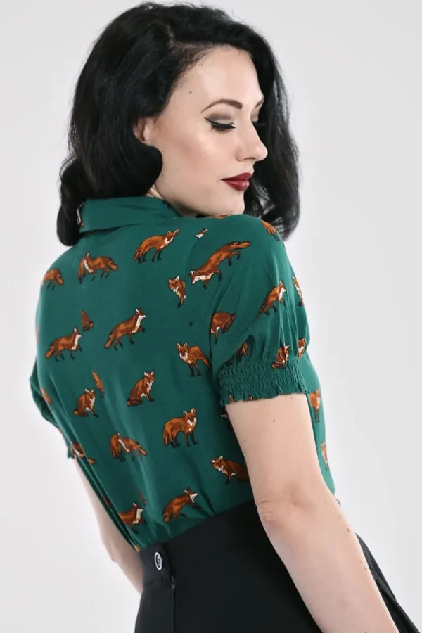 Hell Bunny Tops | Blouses>Vixey Blouse