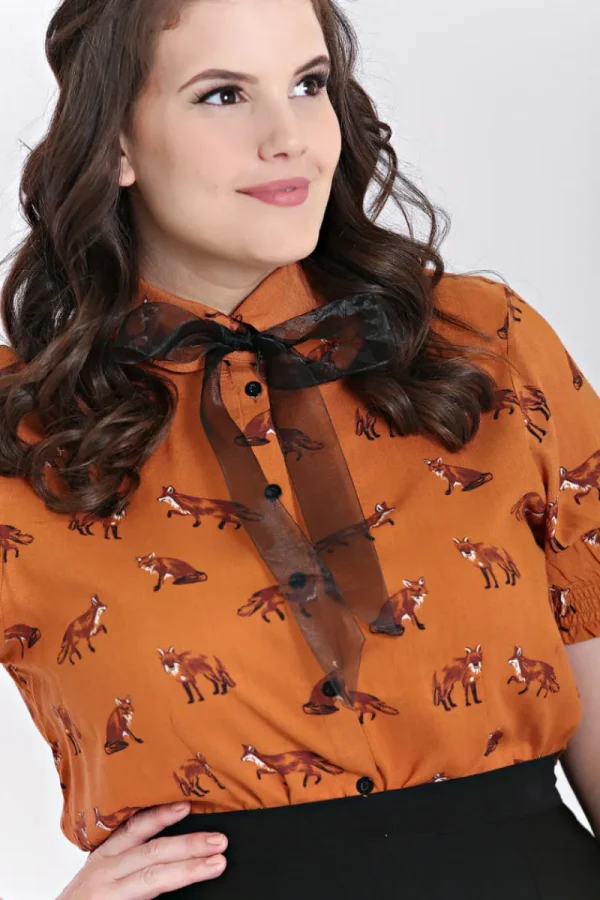 Hell Bunny Tops | Blouses>Vixey Blouse