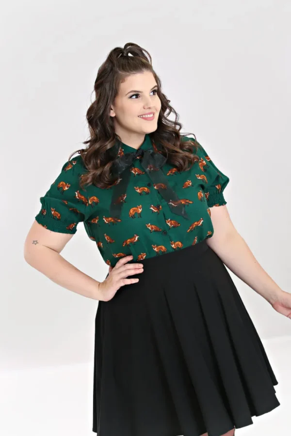Hell Bunny Tops | Blouses>Vixey Blouse