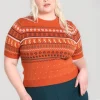 Hell Bunny Knitwear | Knitwear>Vixey Jumper Brown