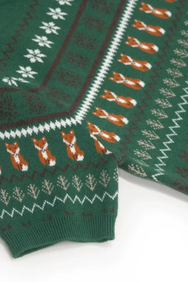 Hell Bunny Knitwear | Knitwear>Vixey Jumper Green