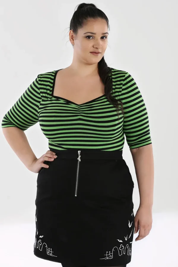 Hell Bunny Knitwear | Tops>Warlock Top
