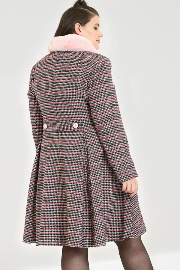 Hell Bunny Coats & Jackets>Watson Coat Pink