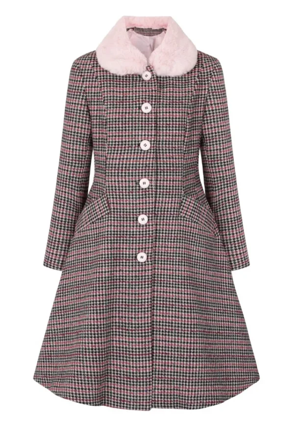 Hell Bunny Coats & Jackets>Watson Coat Pink