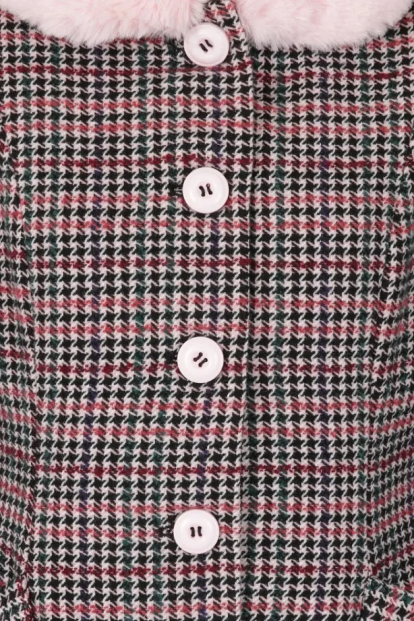 Hell Bunny Coats & Jackets>Watson Coat Pink