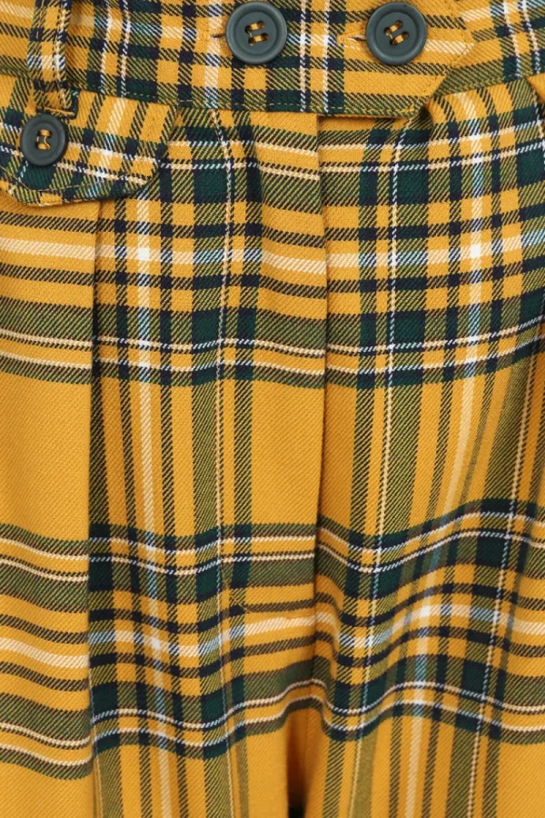 Hell Bunny Trousers & Shorts | Trousers & Shorts>Wither Trousers Mustard