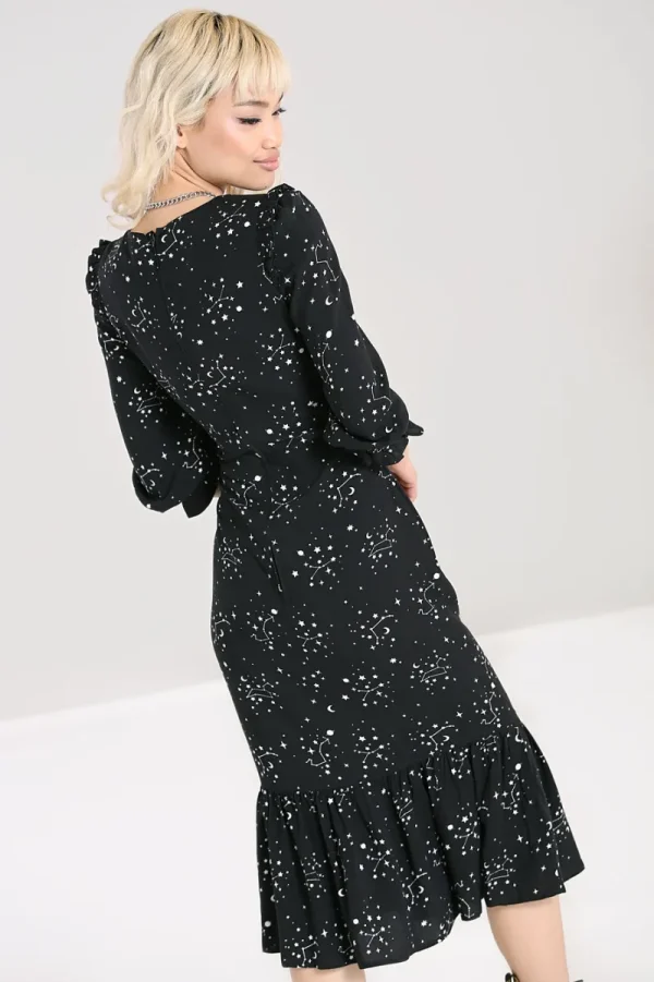 Hell Bunny Dresses | Dresses>Zodiac Maxi Dress Black