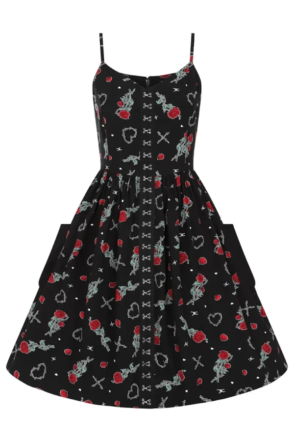 Hell Bunny Dresses | Dresses>Zoey Knee Dress Black