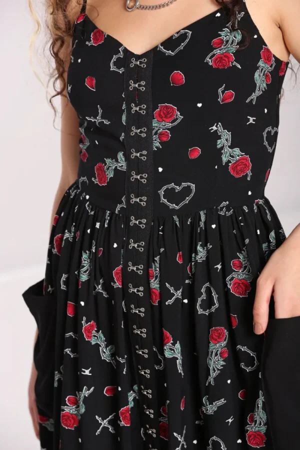 Hell Bunny Dresses | Dresses>Zoey Knee Dress Black
