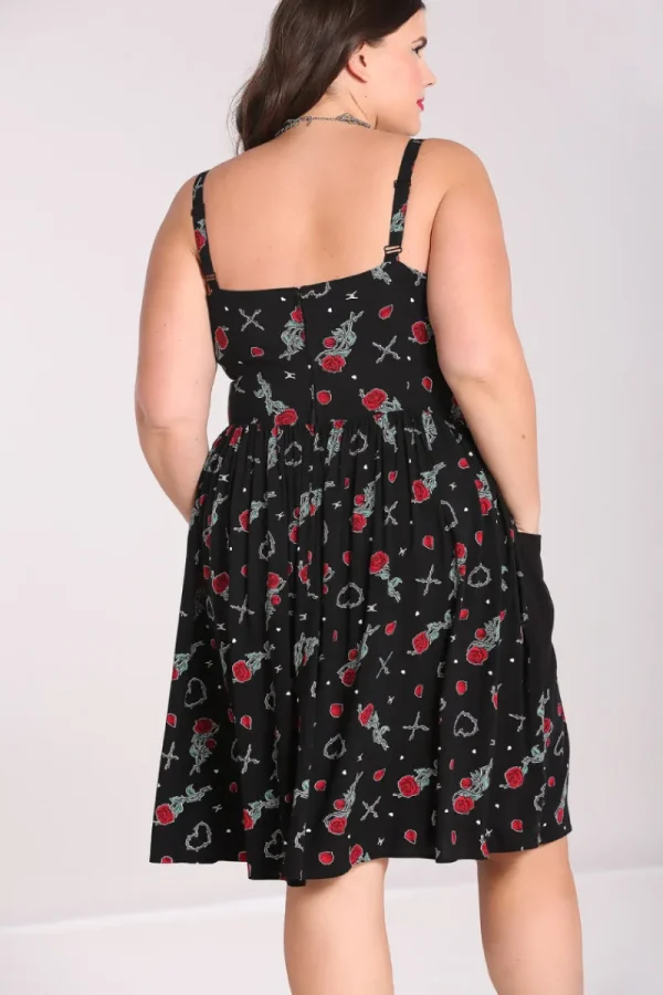Hell Bunny Dresses | Dresses>Zoey Knee Dress Black