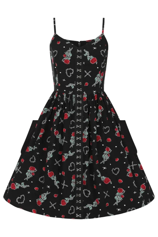 Hell Bunny Dresses | Dresses>Zoey Knee Dress Black